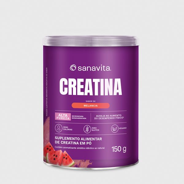 Creatina Com Sabor Melancia. 150G | 38 Doses