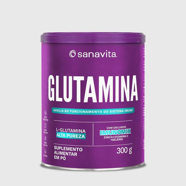Glutamina Sabor Neutro. 300g | Até 57 doses